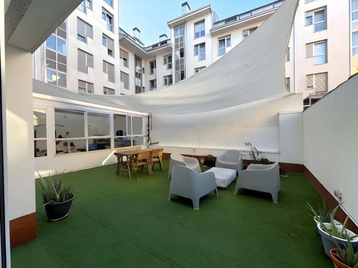 Amplio Y Moderno Piso De 4 Habitaciones Y Terraza Понтеведра Екстериор снимка